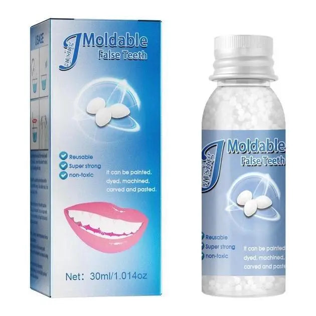 Клей для ремонта зубов полимерный пластик для временного протезирования 30 м