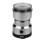 Кофемолка электрическая RAF R-7113 ножевая 4 лезвия 300Вт измельчитель из нержавеющей стали