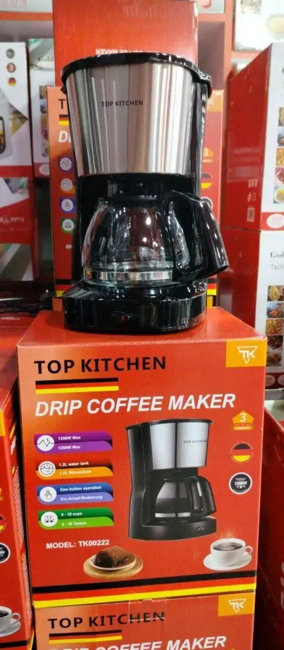 Кофеварка капельная с подогревом Top Kitchen  для дома и офиса