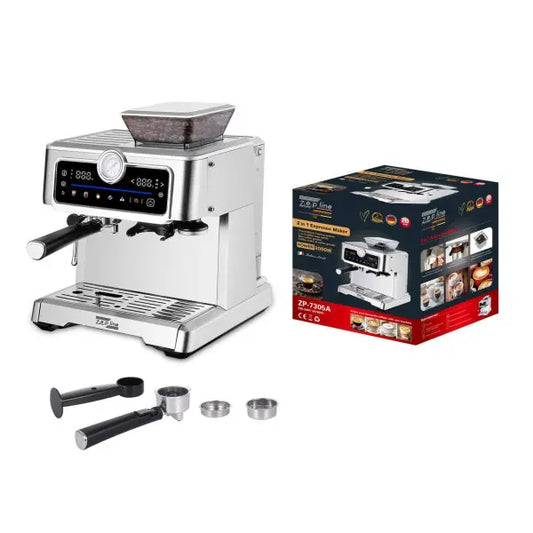 Кофеварка с кофемолкой эспрессо 2в1 Zepline ZP-7305A 3000Вт