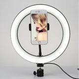 Кольцевая лампа RING FILL LIGHT 26С на штативе  с держателелем телефона