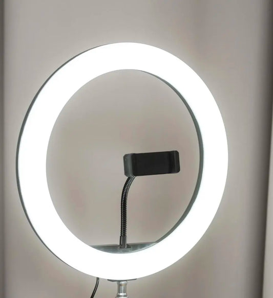 Кольцевая лампа RING FILL LIGHT 26С на штативе  с держателелем телефона