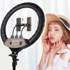 Кольцевая LED лампа RL-14 36см 220V 1 крепл.тел. + пульт + чехол