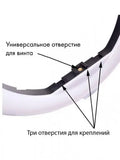 Кольцевая LED лампа YQ-320B (30см) с держателем телефона для бьюти селфи съемки Ring Light