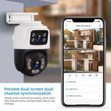 Комплект видеонаблюдения проводной с просмотром через 3G сеть DVR KIT 4ch металл HD набор на 4 камеры с регистратором