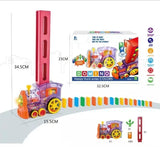 Конструктор игрушка-поезд домино, DOMINO Happy Truck sciries COLORS 60 деталей
