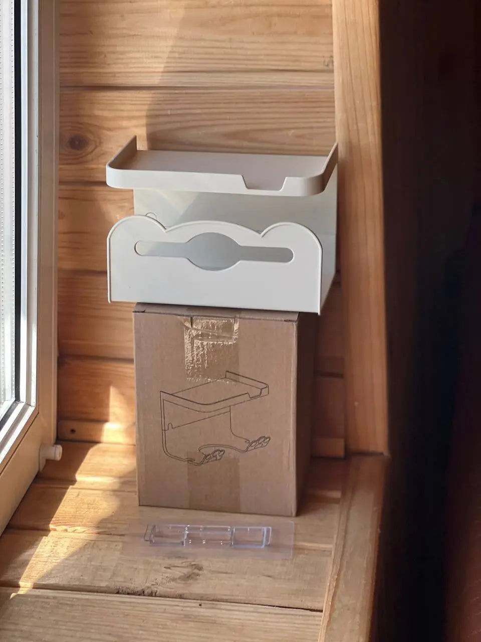 Контейнер для салфеток, туалетной бумаги, настенный органайзер AND LY-963