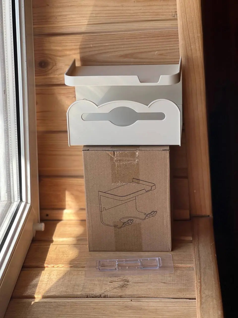 Контейнер для салфеток, туалетной бумаги, настенный органайзер AND LY-963