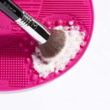 Коврик для чистки и мытья косметических кистей Brush Spa Силиконовый коврик для эффективной очистки кистей для макияжа