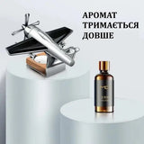 Креативный автомобильный освежитель, ароматизатор воздуха в виде самолета с вращающимся пропеллером от солнечной панели
