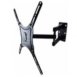 Кронштейн для телевизора HDL-117B-2 Чёрный настенный крепеж диагональю 14" - 55" держатель для плазмы до 50 кг