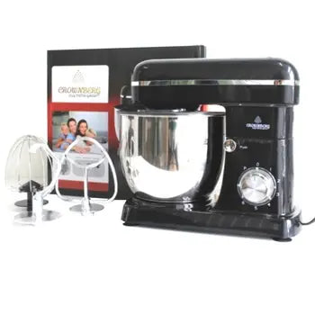 Кухонный комбайн Crownberg CB-3405 планетарный миксер, тестомисс с чашей на 5 литров