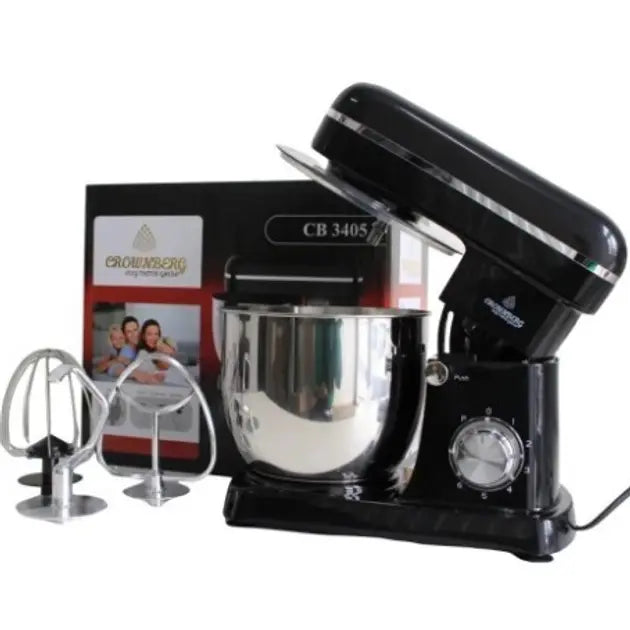 Кухонный комбайн Crownberg CB-3405 планетарный миксер, тестомисс с чашей на 5 литров