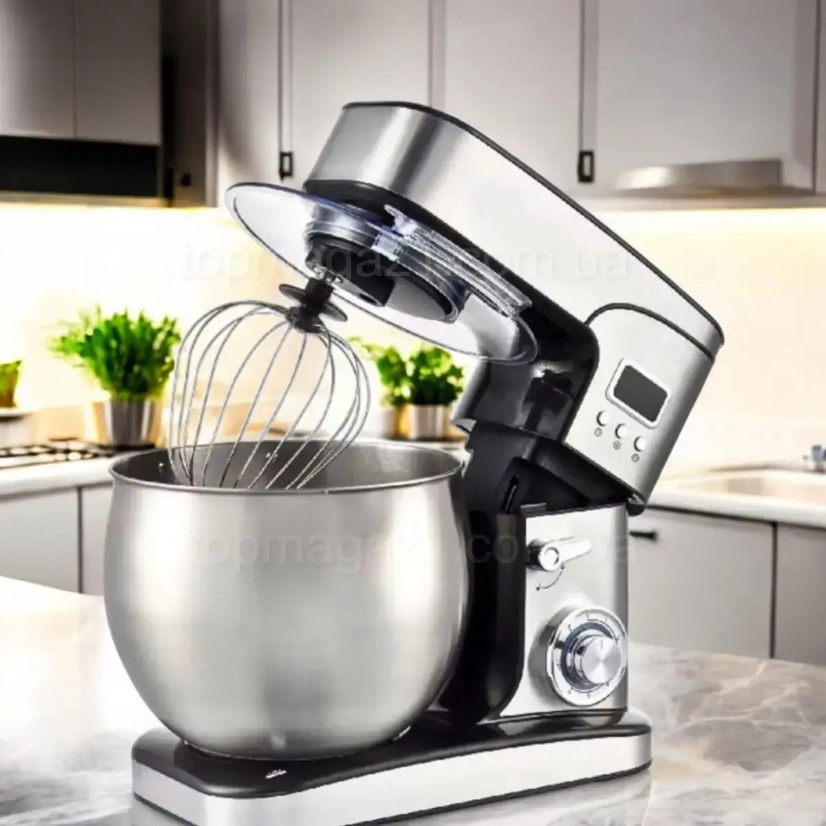 Кухонный комбайн с тестомесом 4500Вт Top Kitchen универсальный кухонный комбайн 3в1