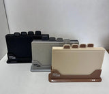 Кухонный набор досок Zepline ZP-00220 5 предметов, с подставкой