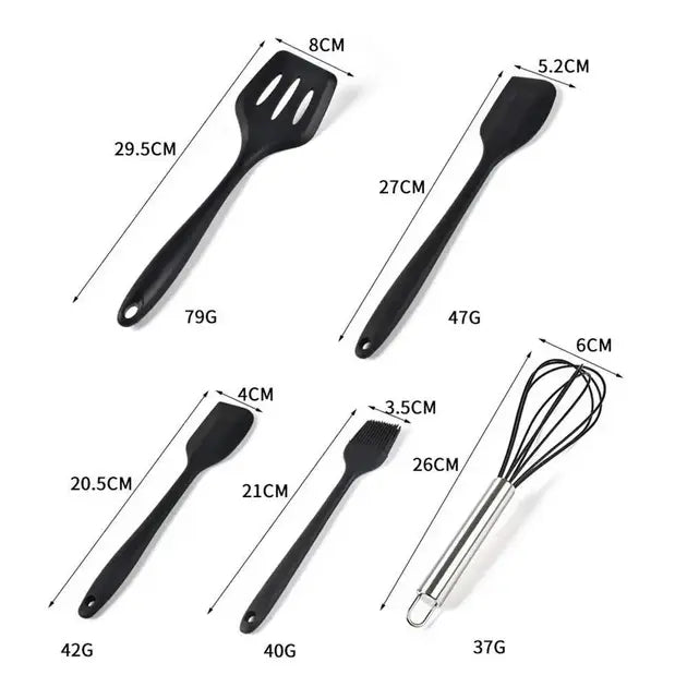 Кухонный силиконовый набор Kitchen Sets 5в1