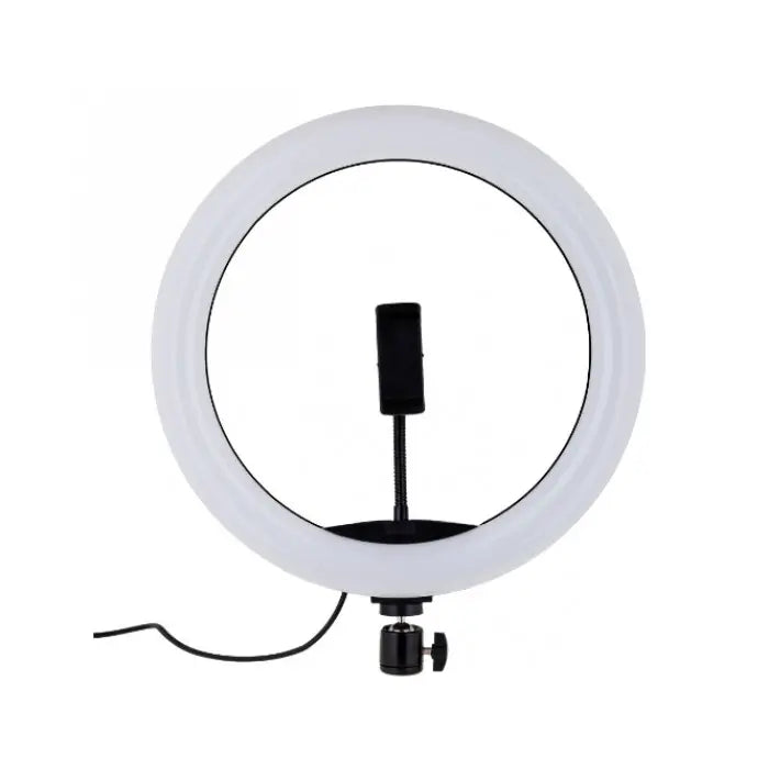 Кольцевая LED лампа 30 см с держателем для телефона /Студийный свет