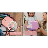 Ланч-бокс бенто, с 5 отделениями и вращающимися секциями AND 130