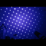 Лазерная указка (лазерный целеуказатель) 10000Мвт синяя с насадками Laser Blue YXB 008