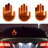 LED долоня на заднее стекло автомобиля Светодиодная рука от батареек