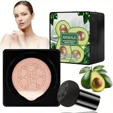Легкий кушон и пудра 2в1 с экстрактом авокадо Avocado Delicate Color Air Cushion