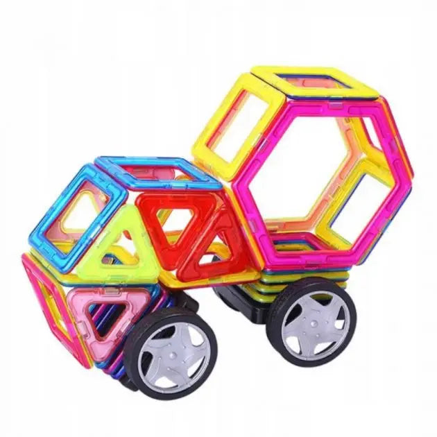 36 деталей Магнитный конструктор, детский 3Д конструктор, конструктор магнитный в чемодане