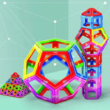 36 деталей Магнитный конструктор, детский 3Д конструктор, конструктор магнитный в чемодане