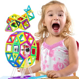 36 деталей Магнитный конструктор, детский 3Д конструктор, конструктор магнитный в чемодане