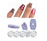 Маникюрный набор для узоров на ногтях Салон Экспресс, стемпинг для маникюра Salon Express