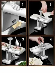 Машинка для лепки пельменей и вареников форма для пельменей машина для изготовления пельменей ручная MA-24