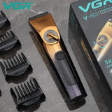 Машинка для стрижки волос для мужчин VGR V-663 Сменные насадки