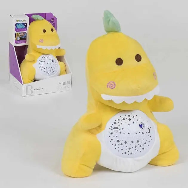 Мягкая игрушка Ночник  с движущейся проекцией и успокаивающими мелодиями