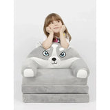 Мягкое детское кресло плюшевое, мягкое кресло-кровать для детей