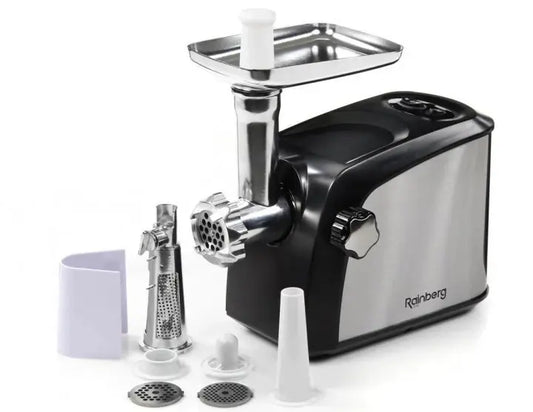 Мясорубка Rainberg RB-673 3800W электрическая с реверсом + соковыжималка