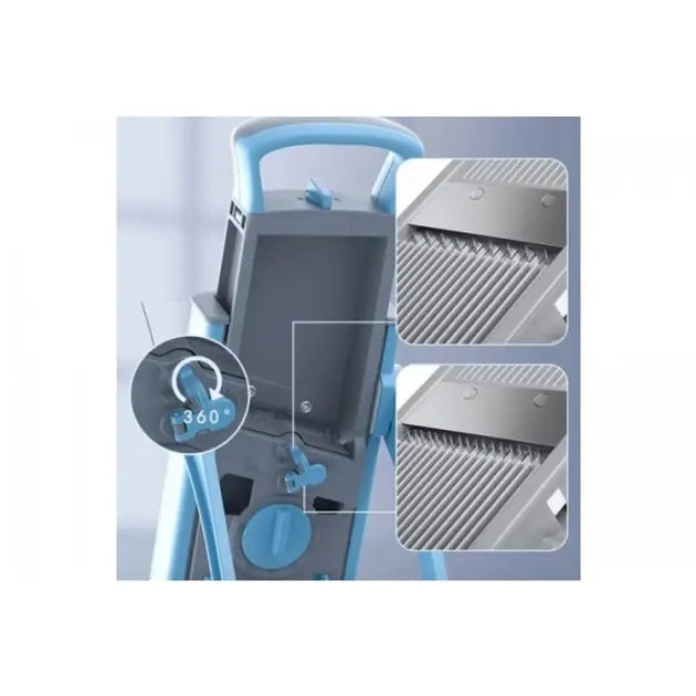 Многофункциональная овощерезка с регулируемой толщиной нарезки Vegetable cutter 223-6 Овощерезка с контейнером