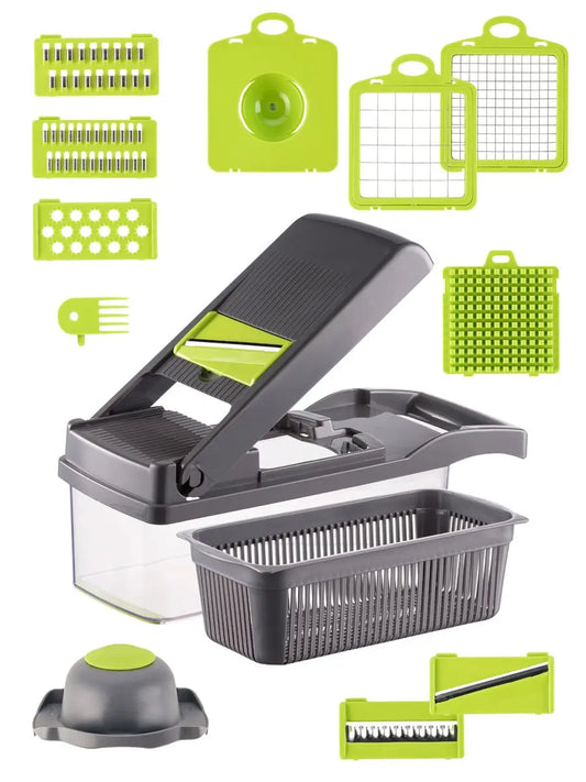 Многофункциональная овощерезка Safe slice mandoline 16 в 1