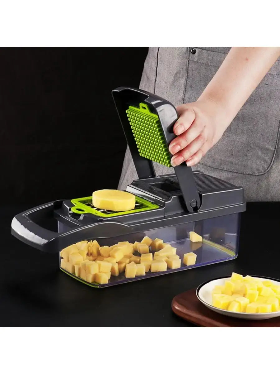 Многофункциональная овощерезка Safe slice mandoline 16 в 1