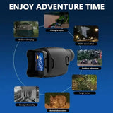 Модернизированный монокуляр, цифровой инфракрасный телескоп ночного видения для 100% темноты с 16-кратным зумом