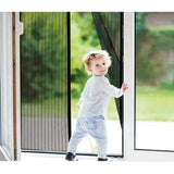 Москитная сетка на магнитах Magic Mesh, Антимоскитная штора на дверь, Сетка против москитов 210х100 см