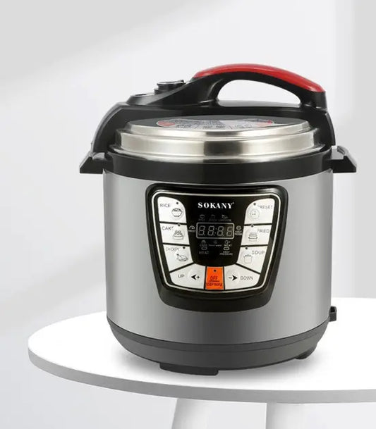 Мультиварка скороварка мультипечь Sokany SK-2401 многофункциональная 6 л 1000 Вт