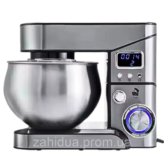 Миксер планетарный с чашей 6л, 4000Вт, Top Kitchen TК00224 / Кухонный тестомес для дома / Кухонная машина