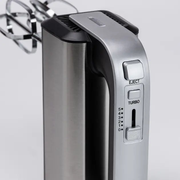 Миксер ручной SOKANY CX-6651 сталь с двумя насадками 800 Вт 5 скоростей