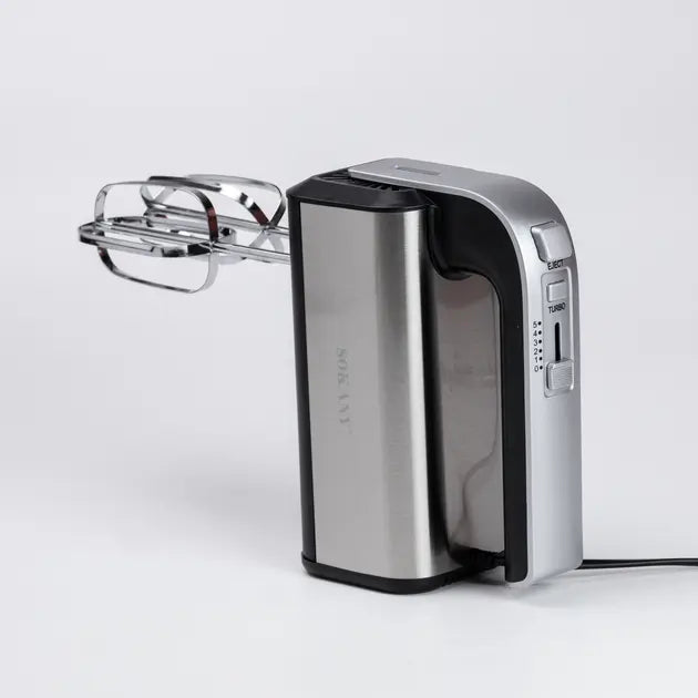 Миксер ручной SOKANY CX-6651 сталь с двумя насадками 800 Вт 5 скоростей