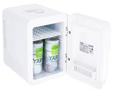 Мини холодильник с зеркалом от прикуривателя на 4л