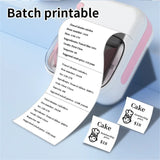 Мини-принтер для этикеток без чернил, портативная термопечатающая машина B-3