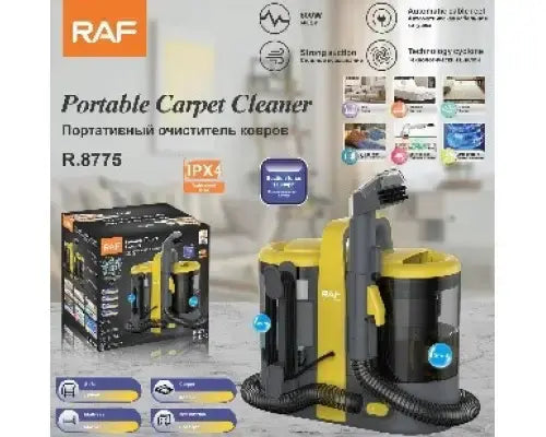 Мини-пылесос для мокрой и сухой уборки + пятновыводитель RAF R8775