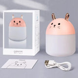 Мини-увлажнитель воздуха Air Purifier ночник 2 в 1 котик