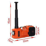 Набор  электродомкрат+компрессор+фонарь до 5 тонн мощность 180w ZSY03-X 12V