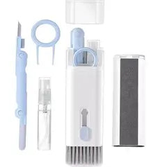 Набор 7в1 для чистки клавиатур, наушников, экранов, многофункциональная щетка