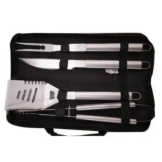 Набор аксессуаров для барбекю 4 предмета в чехле